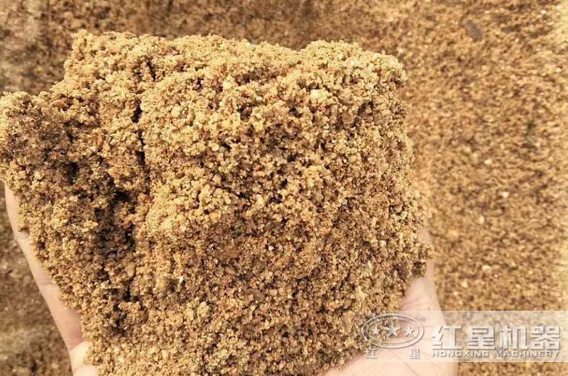 鹅卵石制成的机制砂，比天然砂还好用