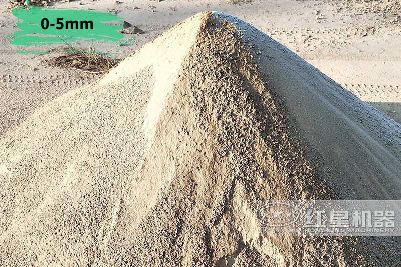 石灰石制成的沙子可用作混凝土集料