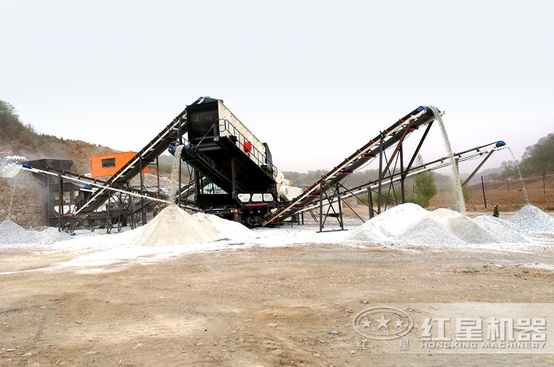 四川巴中：时产200-300吨碎石造沙机