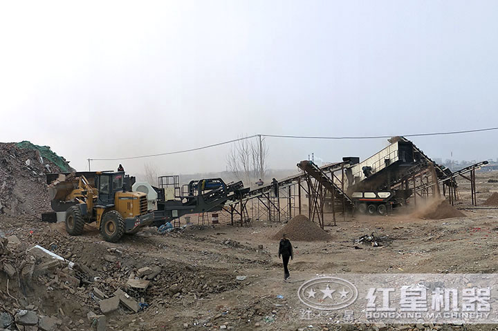 北京建筑垃圾处理生产线